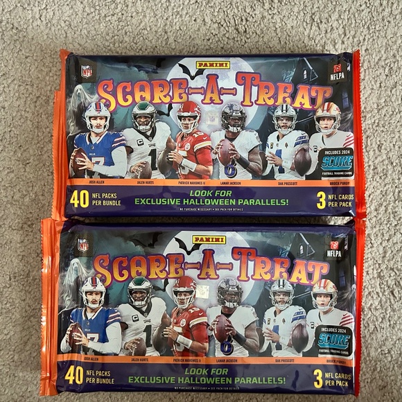 2024 Panini Score-A-Treat Football Card Pack Halloween Bundle (80 Packs!) - Picture 1 of 2